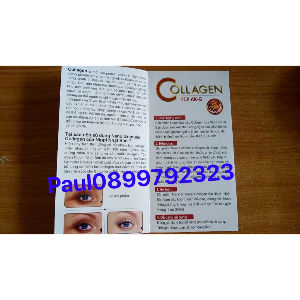 BỘT UỐNG NANO COLLAGEN FCP AK-G