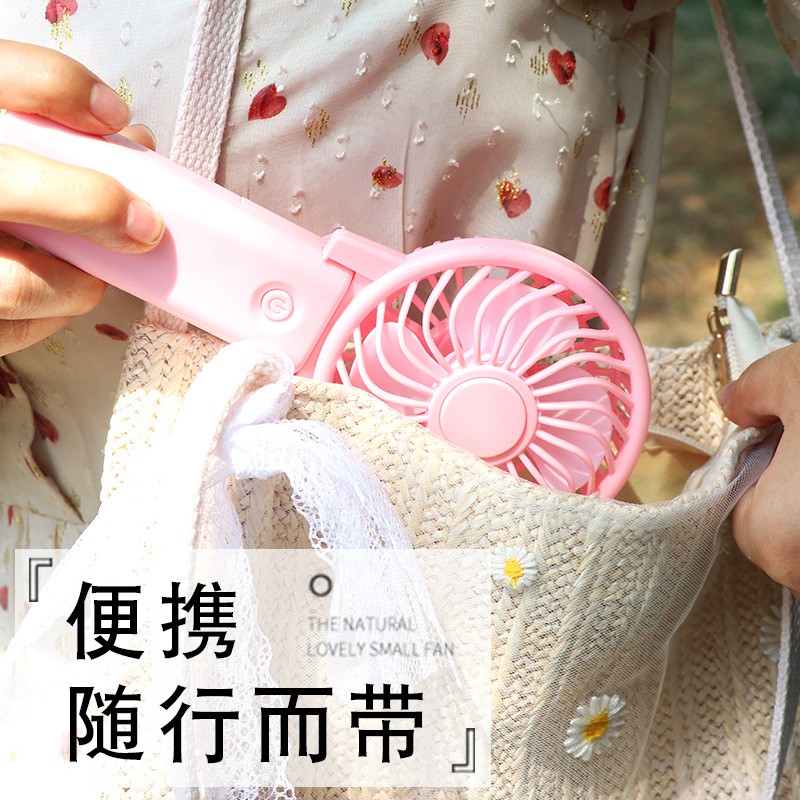 Quạt mini cầm tay chạy pin  - Quạt cầm tay siêu mát tiện lợi cho mùa hè | BigBuy360 - bigbuy360.vn