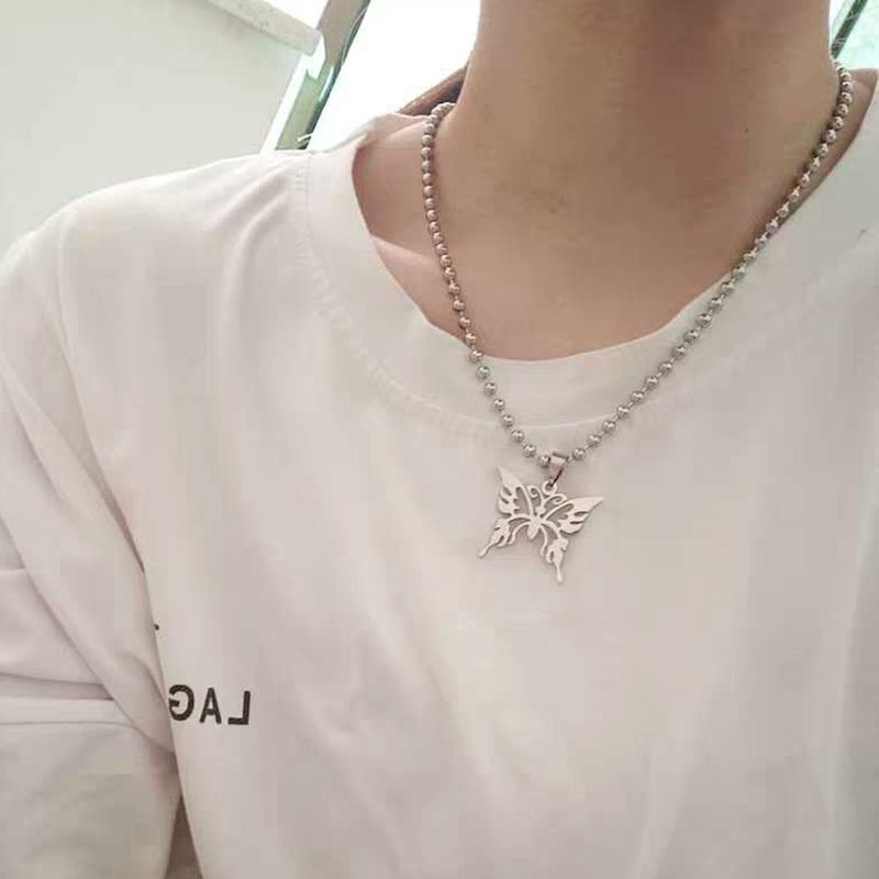 Dây Chuyền Mặt Bướm Phong Cách Harajuku