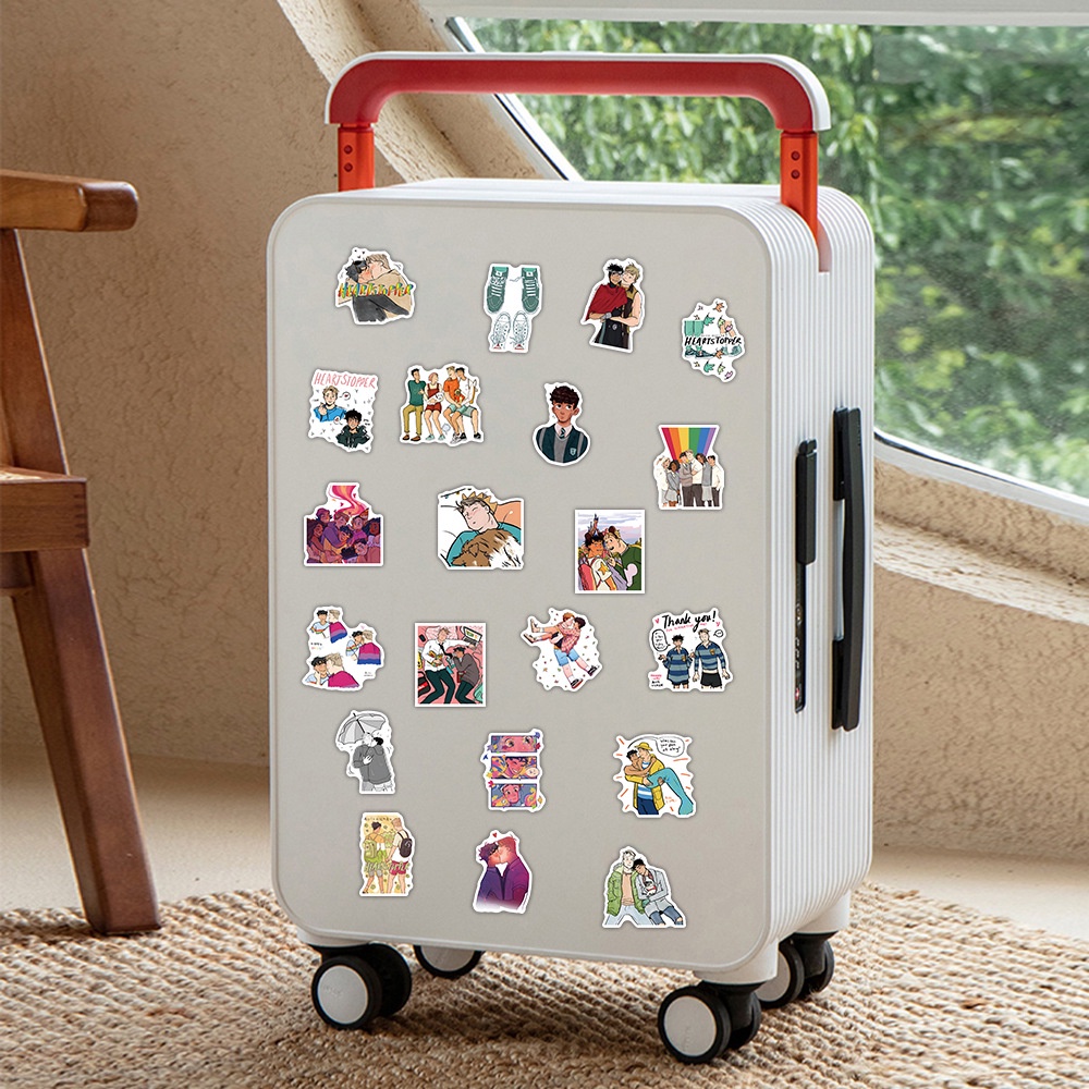 Set 100/50/25/10 Sticker Anime Dán Trang Trí Đa Năng