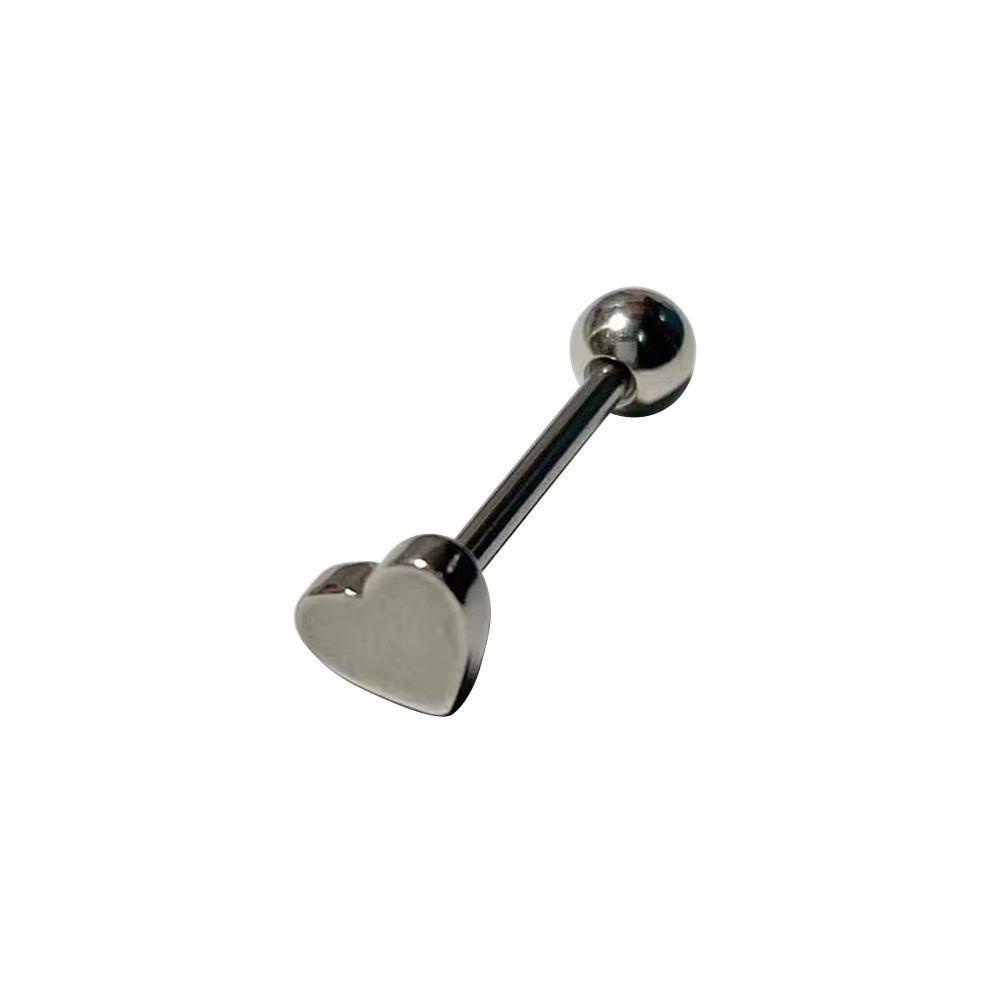 Khuyên lưỡi chất liệu thép titan Q8P2 A8M1 H7D0 L9F1