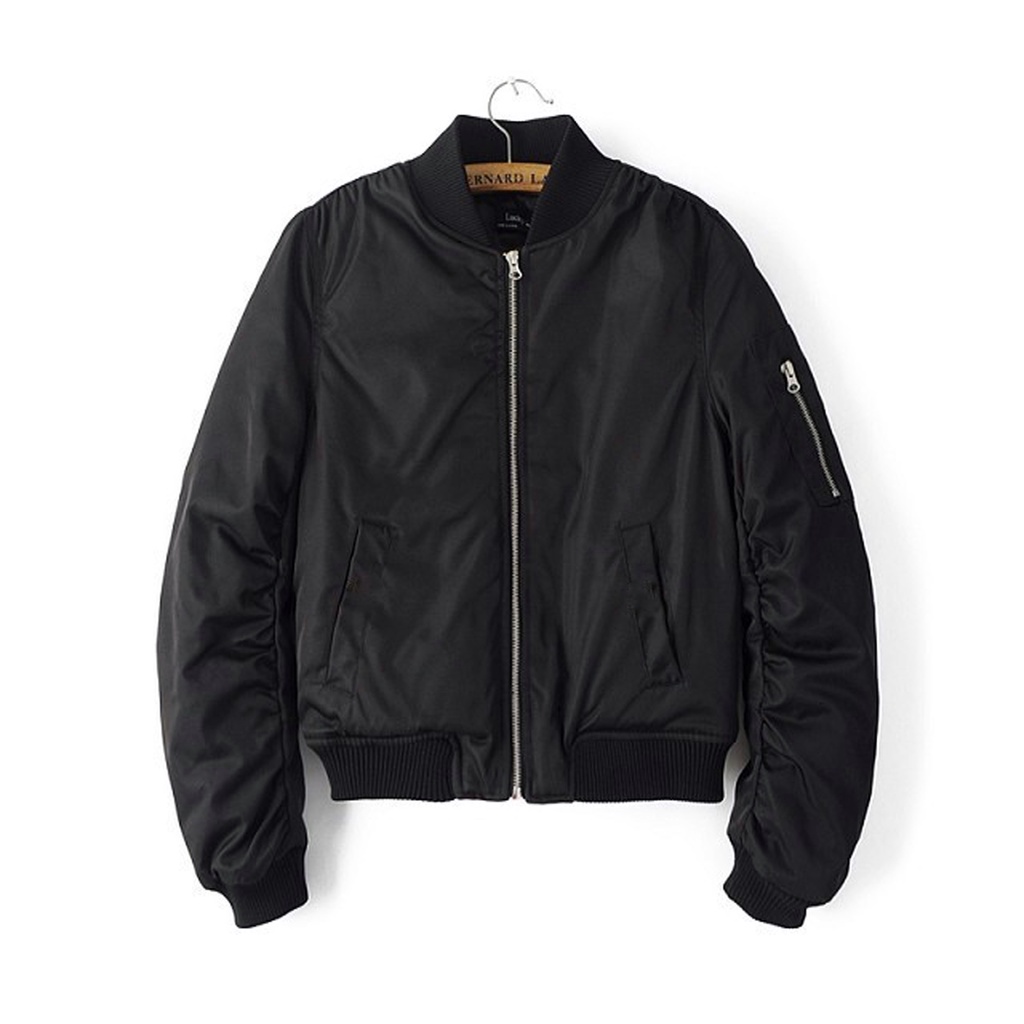 { ảnh thật } áo Gió Nữ Bomber 2 Lớp Saly Bomber2lop