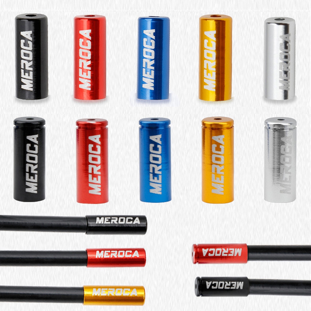 10 Đầu Bọc Dây Phanh Xe Đạp 4mm 5mm