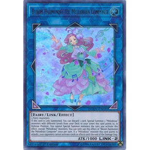 Thẻ bài Yugioh - TCG - Bloom Harmonist the Melodious Composer / DUOV-EN020'