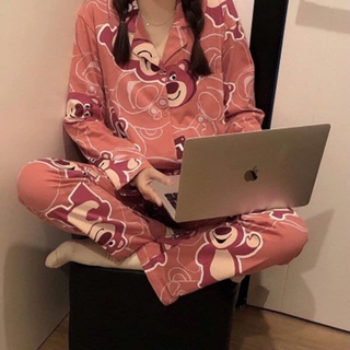 Bộ ngủ pijama tay dài quần dài