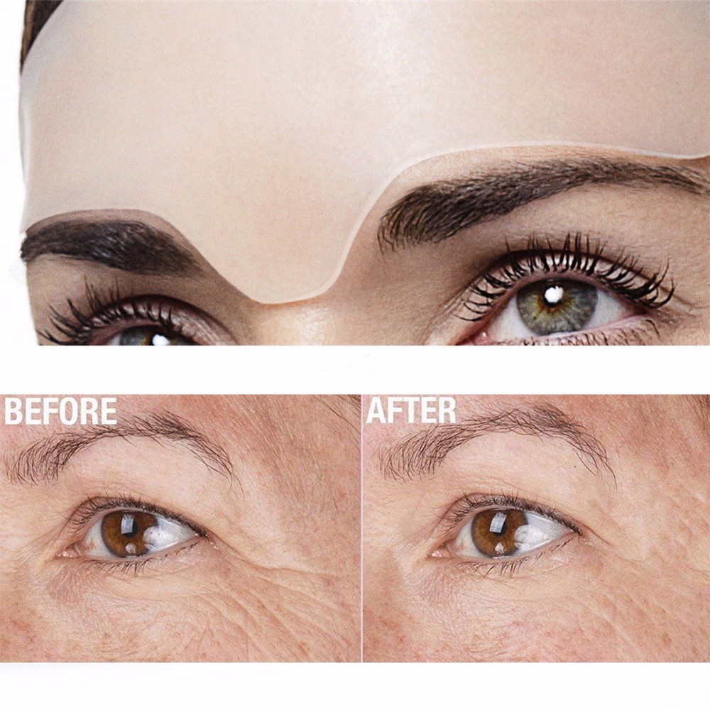 5 cái / bộ Miếng lót mặt silicon vô hình chống nhăn có thể tái sử dụng Trán mắt cằm Miếng đệm làm căng da Miếng đệm mềm mịn Chăm sóc da mỹ phẩm | BigBuy360 - bigbuy360.vn