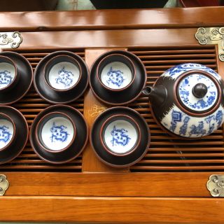 Bộ ấm trà tử sa sự tích