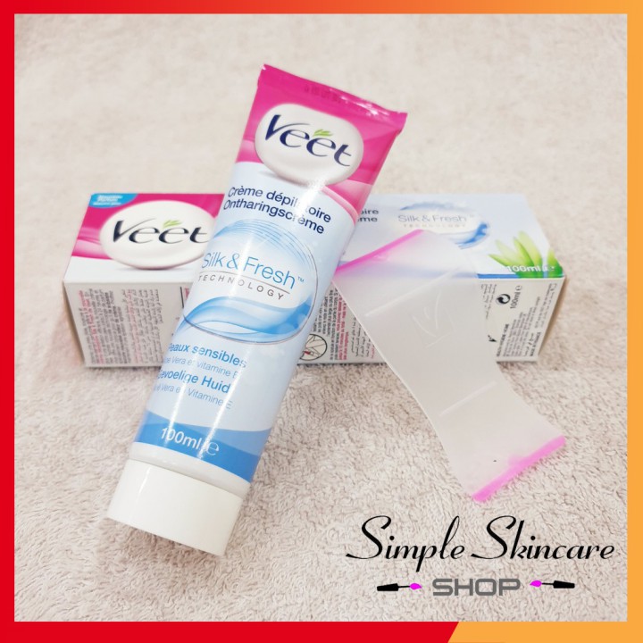 [Chính Hãng] Kem Tẩy Lông Veet 100ml & 200ml - 5 Phút Sạch Lông Đến 28 Ngày
