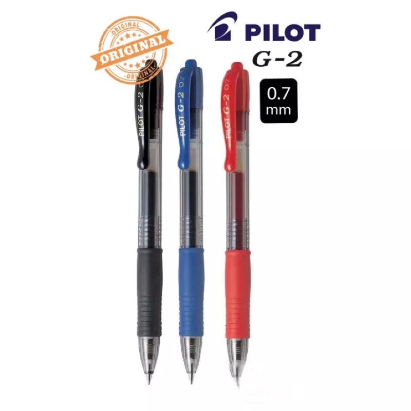 BÚT GEL PILOT G2 0.5mm/0.7mm