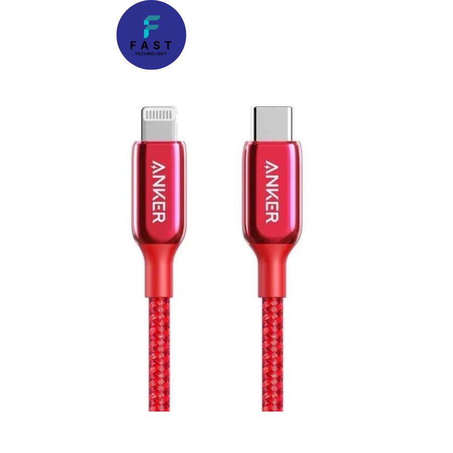 Cáp sạc nhanh Anker powerline+ III bọc dù A8842 A8843 0.9m/1.8m