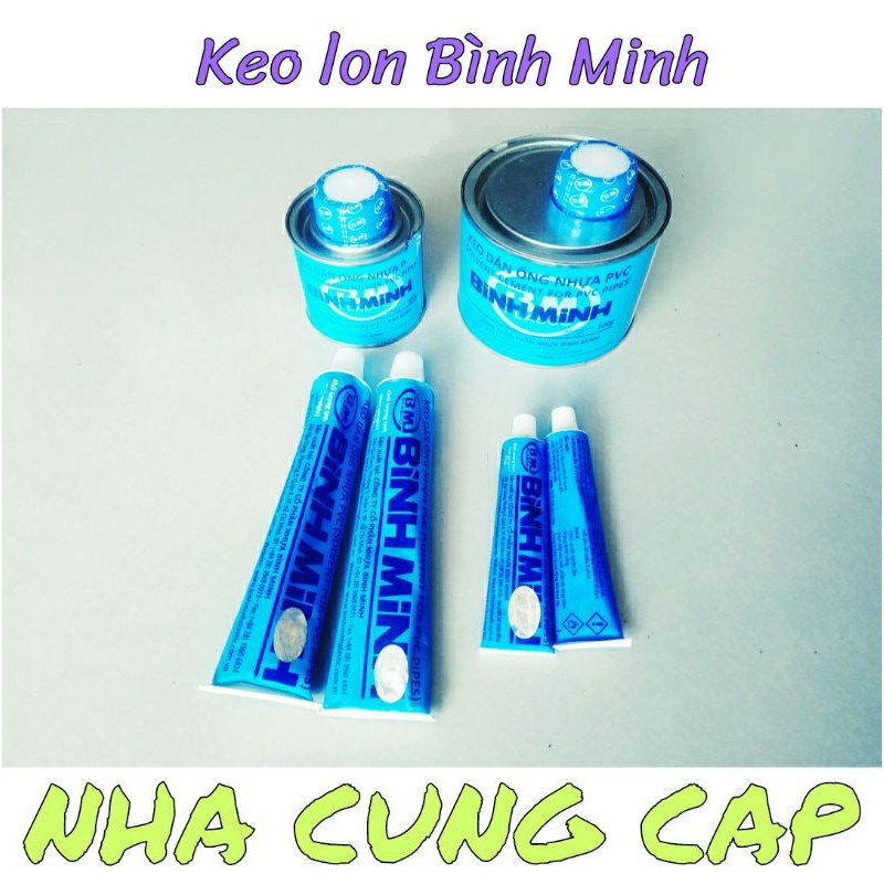 KEO LON DÁN ỐNG NƯỚC BÌNH MINH