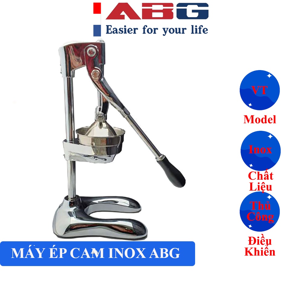 Máy Ép Cam Inox ABG Chuyên Dụng Dành Cho Nhà Hàng, Quán Ăn