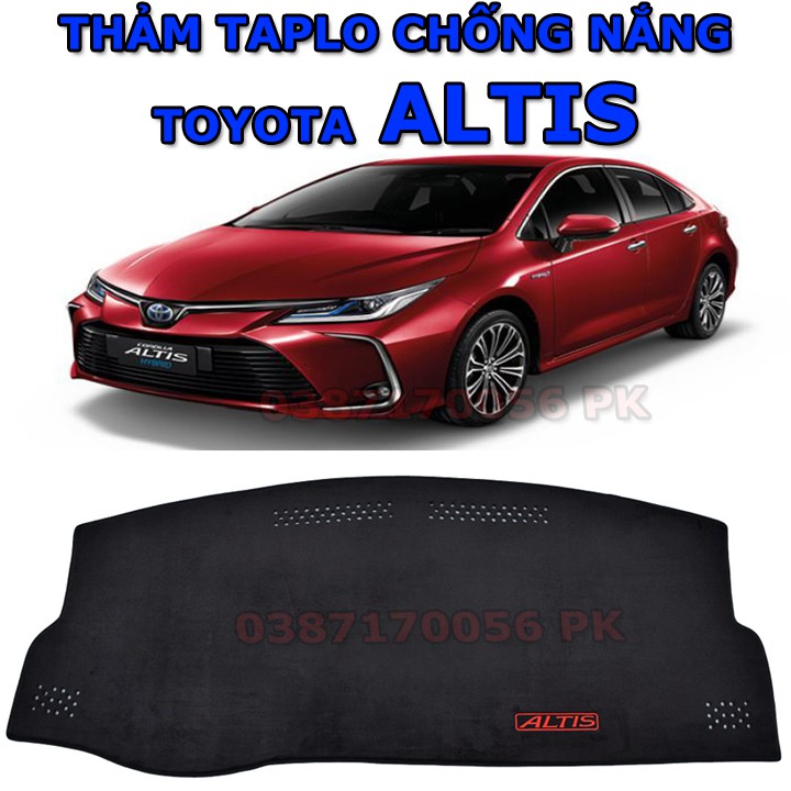 [HÀNG XƯỞNG]Thảm taplo chống nắng ô tô Toyota Altis 2010 - 2020