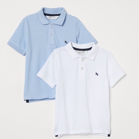 Set 2 Áo Polo Kid HM UK SIÊU HOT