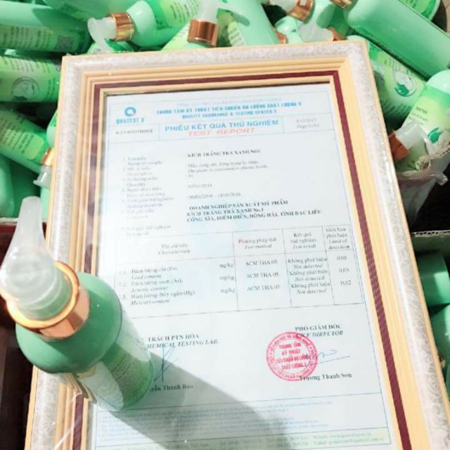 KÍCH TRẮNG TRÀ XANH NO. 1