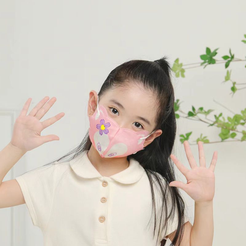 DISNEY Set 10 Mặt Nạ Hello Kitty Dễ Thương Cho Bé 4-12 Tuổi