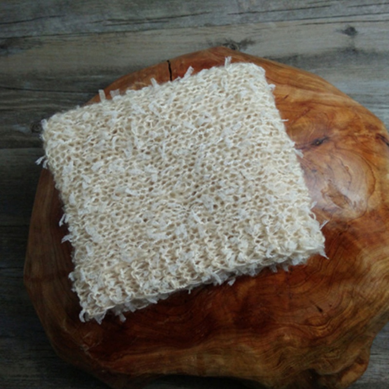 Bộ 2 Món Gồm Chăn + Nón + Khăn Quấn Mềm Mại Làm Phụ Kiện Chụp Ảnh Cho Bé Sơ Sinh