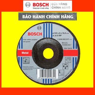 [HÀNG CHÍNH HÃNG] Đá Mài Bosch 100x6x16mm (Sắt)(2608600017)