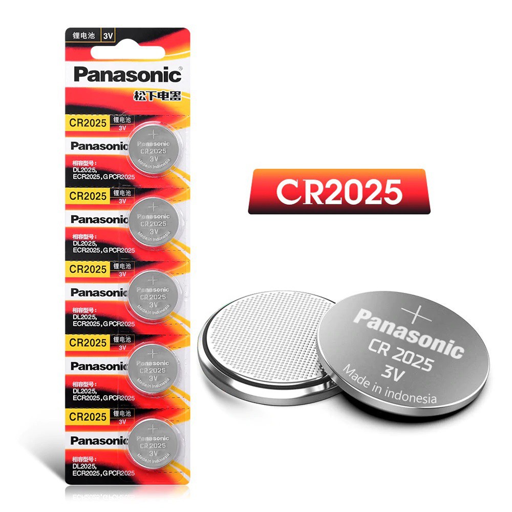 Pin Cúc Áo Panasonic CR2032 - CR2025 - CR2016 - CR1632 - CR1620 - CR1616 - CR1220 - CR2450 - CR2430 3V Lithium