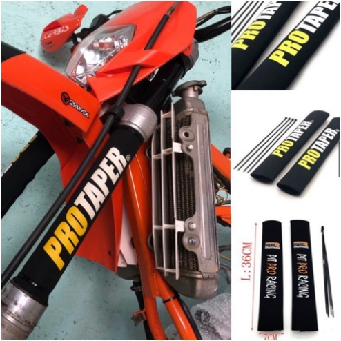 Set 2 vỏ bọc bảo vệ phuộc giảm xóc trước sau cho xe mô tô ATV