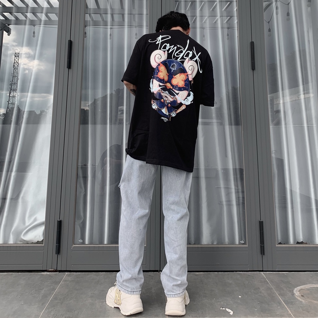 Áo thun tay lỡ PANDAX Mafia, basic tee local brand unisex , oversize nam nữ premium cotton 100%