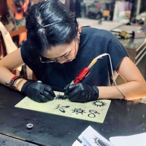 Da Tập Xăm Silicon A4