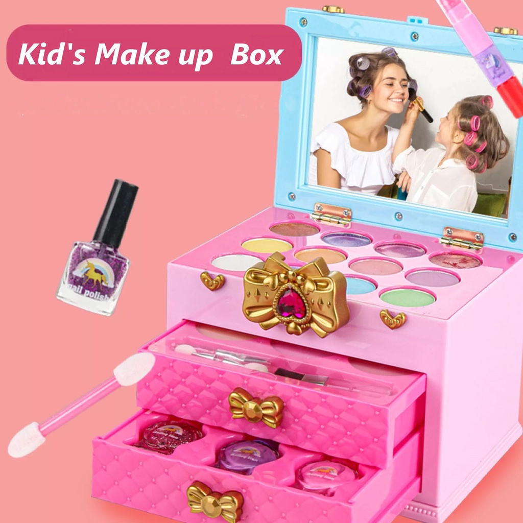 Bộ Đồ Chơi Trang Điểm Làm Đẹp An Toàn Cho Bé