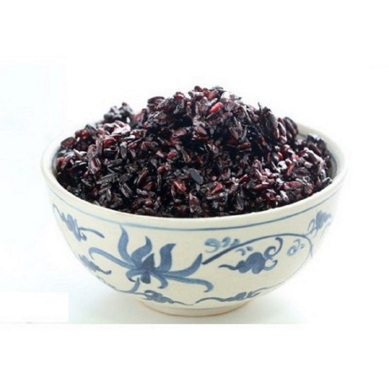 Combo 2kg Gạo lứt đen/tím than dẻo không cần ngâm phù hợp ăn kiêng giảm cân eatclean (2kg)