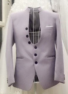Vest 6 nút cổ trụ