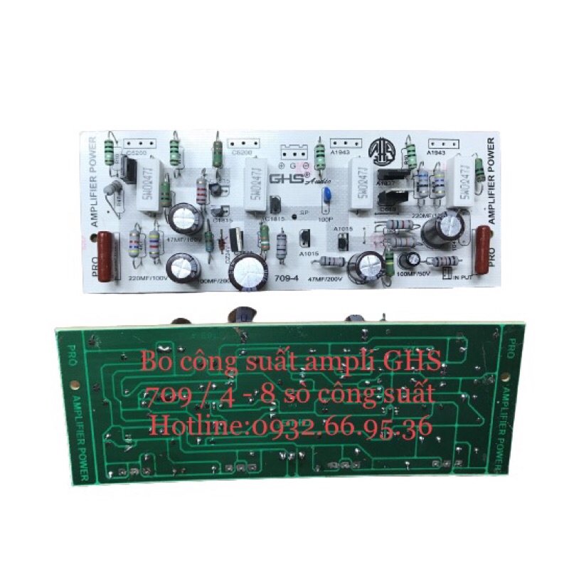 Bo công suất ampli 709/4