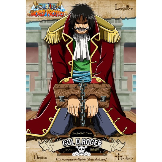 Mô hình One Piece - Vua hải tặc Gold .D. Roger WCF chính hãng