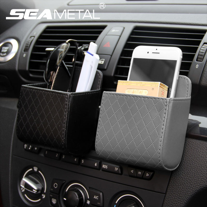 Hộp đựng đồ SEAMETA L đa năng treo bảng điều khiển ô tô cho điện thoại di động/ trang trí nội thất