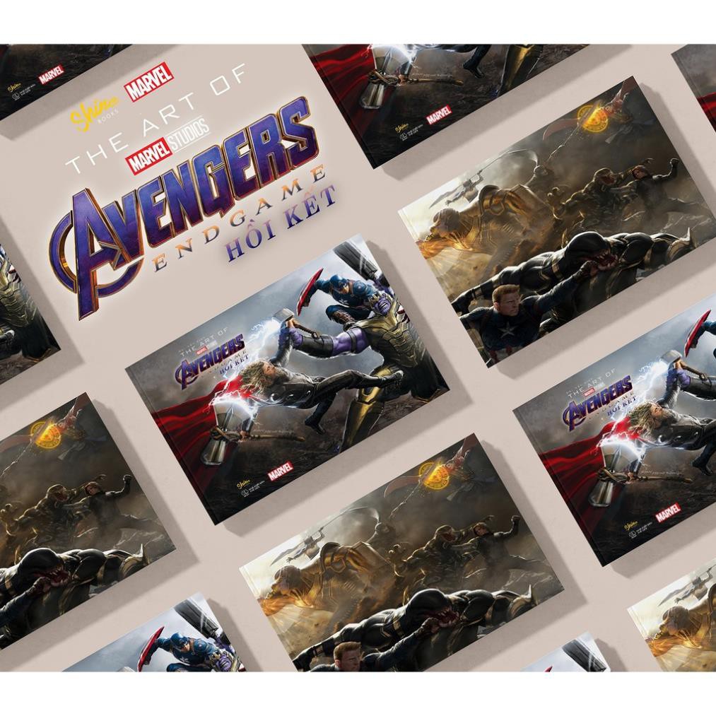 Sách - The Art Of Marvel Studios Avengers Endgame - Cuộc Chiến Vô Cực (Hồi Kết) [AZVietNam] | BigBuy360 - bigbuy360.vn