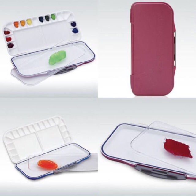 Khay pha màu Palette Fusion 18 Airtight/Leak-proof Watercolor