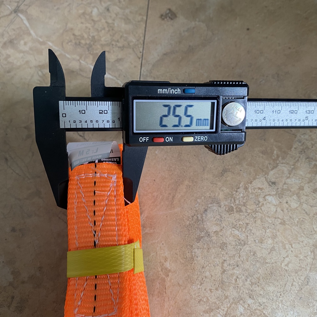 Dây cảo chằng hàng tăng đơ bản 2,5cm tăng chỉnh, cố định hàng hóa (chiều dài 3,4,5,6,8m tải trọng 800kg)