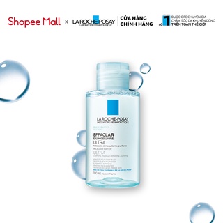 Nước làm sạch sâu và tẩy trang dành cho da dầu nhạy cảm  La Roche Posay Effaclar Micellar Water Ultra 100ml