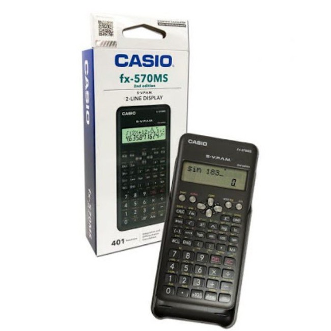 Máy Tính Casio FX-570MS Phiên Bản 2nd Edition (1 Tuổi)