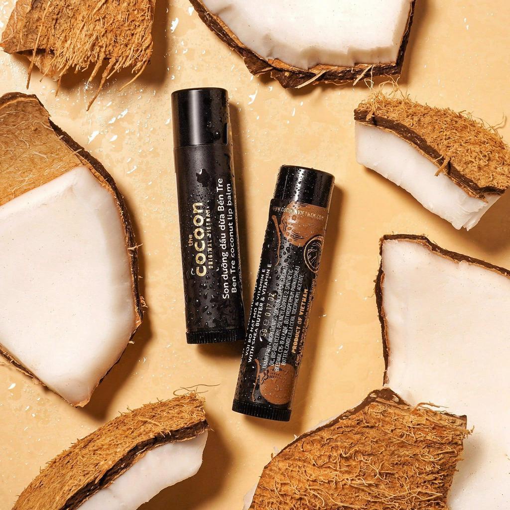 Tẩy da chết, Son dưỡng dầu dừa Bến Tre Cocoon dưỡng ẩm môi 5g