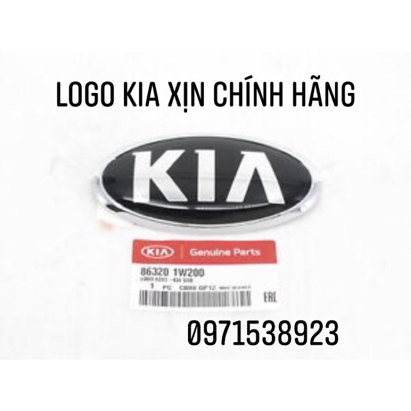 LOGO KIA DÁN ĐUÔI HOẶC ĐẦU XE XỊN  86320-1W200