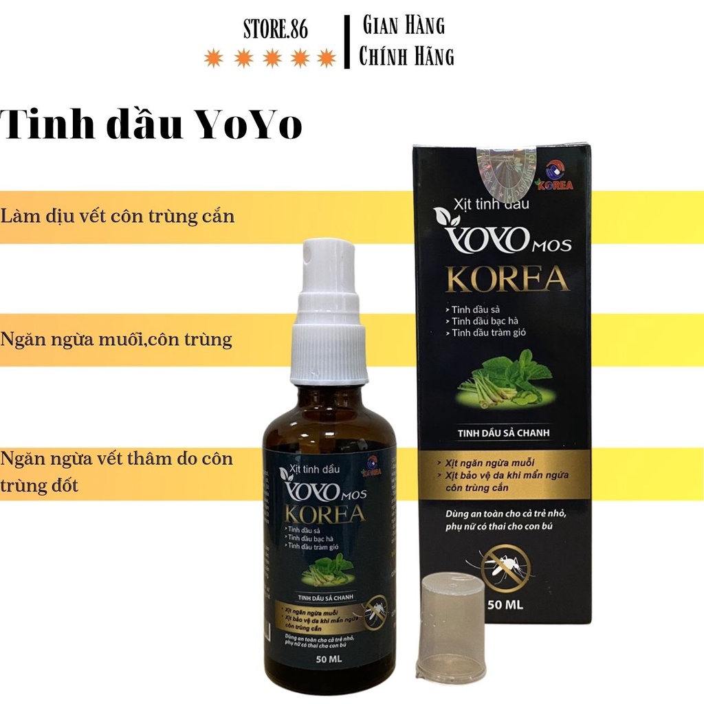 Tinh dầu đuổi muỗi, côn trùng  thơm phòng dạng chai xịt 50ml ( Sả chanh ,tràm gió, bạc hà, oải hương) hàng Việt Nam