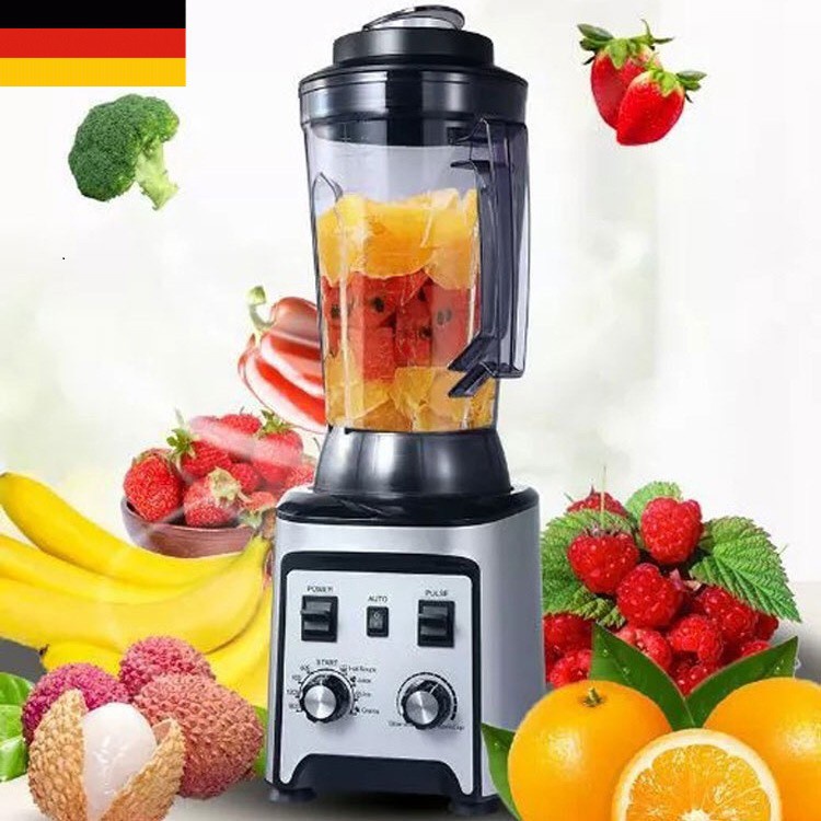 Máy xay sinh tố đá công nghiệp dung tích 5L 2800W-Cam kết động cơ đồng nguyên chất đủ vòng