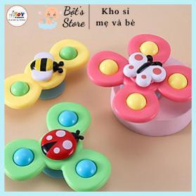 Con quay cho bé đồ chơi cho trẻ sơ sinh spinner dán tường 2 3 4 cánh