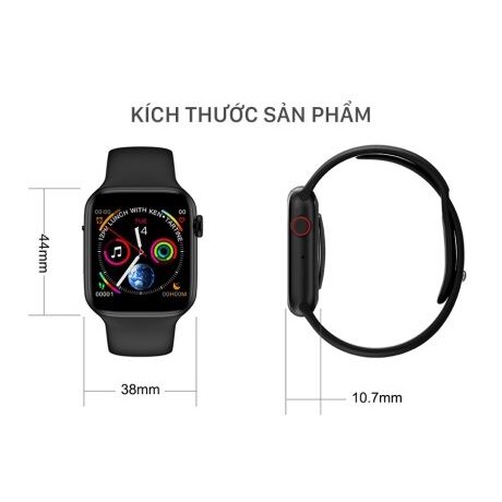 Smart Watch Phone PYiALCY W26 - Đồng hồ thông minh đeo tay  - Nghe gọi, nhắn tin, đo nhịp tim - Chống nước IP67 - BH 12T
