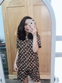 Bộ ngủ Pijama LV siêu chất