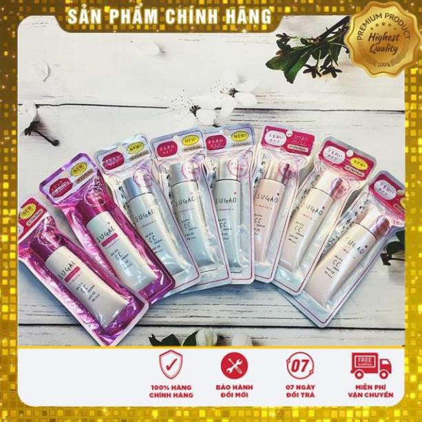 Kem Nền CC Sugao SPF 23 , DD Sugao SPF 50 , phấn phủ sugao Rohto Nhật Bản