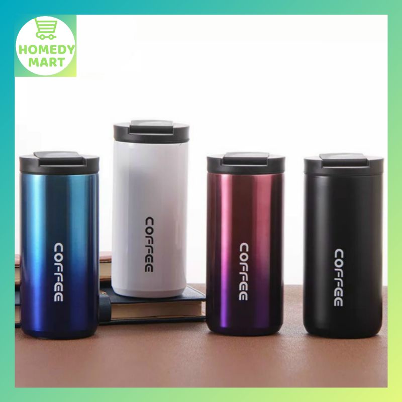 Cốc giữ nhiệt coffee phong cách hàn quốc, thiết kế sang trọng, giữ nhiệt lâu, cốc 400ml phù hợp môi trường văn phòng