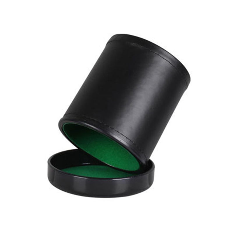 Ly Uống Nước Chất Liệu Da PU Màu Xanh Lá / Đỏ Kích Thước 8x9.8x9cm / 3.14x3.85x3.54inch