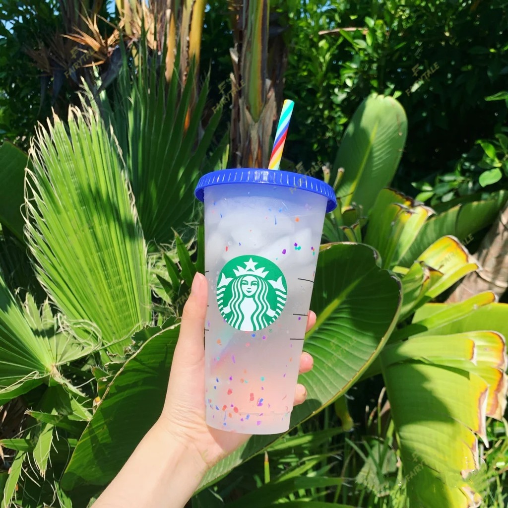 Ly Nước Hoạ Tiết Logo STARBUCKS Thay Đổi Màu Sắc | BigBuy360 - bigbuy360.vn