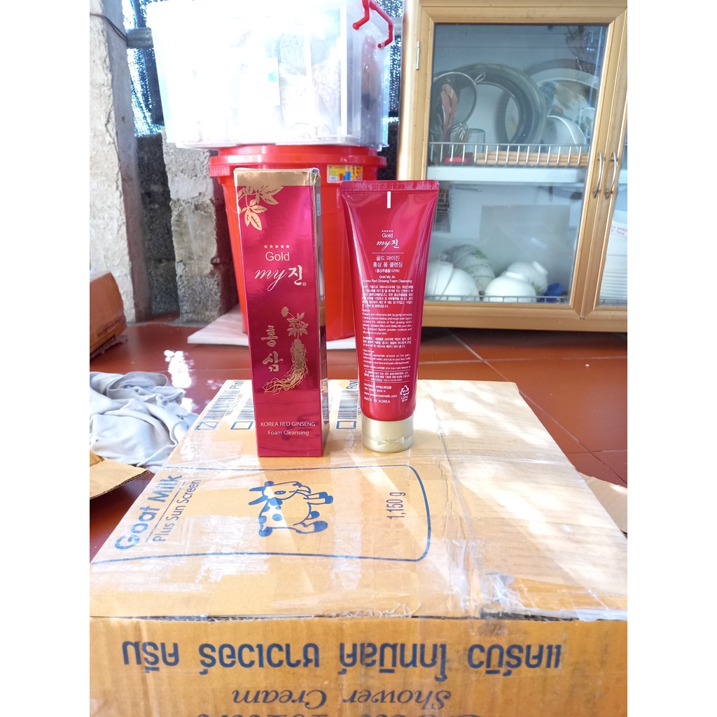Sữa rửa mặt sâm hàn quốc 120g (Hàng nhập khẩu)