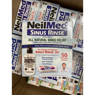 Neilmed 50 gói muối rửa mũi cho người lớn